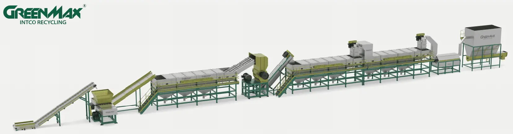 GREENMAX film plastic recycling line